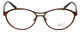 Front View of Cazal Progressive Lens Blue Light Reading Glasses 4197-001 Lilac 53mm 4 Powers