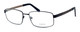 Calabria Progressive Lens Blue Light Reading Glasses Big&Tall 12 in Black-Brown