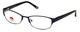 Silver Dollar Progressive Lens Blue Light Reading Glasses Café 3152 Violet 52mm