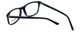 Close up View of Esquire Progressive Lens Blue Light Reading Glasses EQ1512 in Navy-Marble 53mm