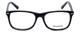 Front View of Esquire Progressive Lens Blue Light Reading Glasses EQ1512 in Navy-Marble 53mm