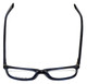 Top View of Esquire Progressive Lens Blue Light Reading Glasses EQ1512 in Navy-Marble 53mm