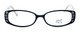 Front View of Hackett Designer Progressive Blue Light Glasses HEK1069-40 Gold 52mm 4 Powers