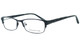Profile View of Jones New York Womens Progressive Lens Blue Light Reading Glasses J463 in Black
