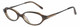 Jones New York Designer Progressive Blue Light Glasses J216 Brown 48mm w/Power