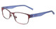 Converse Progressive Lens Blue Light Reading Glasses K016-BUR in Burgundy 50mm