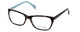 Profile View of Calabria Splash Progressive Lens Blue Light Reading Glasses SP60 Demi 4 Powers