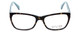 Front View of Whims Progressive Lens Blue Light Reading Glasses TR5885AK Berry 50mm 4 Powers