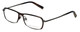 John Varvatos Designer Progressive Blue Light Blocking Glasses V136 Brown 55mm