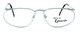 Front View of Calabria Viv Kids 6005 Progressive Lens Blue Light Reading Glasses Brown Green