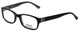 Profile View of iStamp Designer Progressive Blue Light Glasses XP613Z-021 Black 50mm 4 Powers
