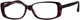 Side View of Jones New York Designer Blue Light Blocking Reading Glasses J746 in Pink 54mm