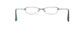 Front View of Jones New York Designer Blue Light Block Reading Glasses J468 Purple 50mm w/Powe