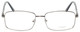 Front View of Enhance Mens BIG & TALL EN4053-SGU-61mm Designer Reading Glasses Shiny Gun Metal