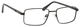 Dale Earnhardt, Jr Designer Reading Eye Glasses 6817 in Satin Black 53mm