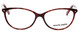 Front View of Marie Claire MC6205-TOR Cateye Designer Reading Glasses Tortoise Brown Gold 54mm