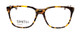 Front View of Smith Optics ROAM Designer Reading Eye Glasses with Custom Cut Powered Lenses in Dark Havana Tortoise Brown Gold Unisex Cateye Full Rim Acetate 55 mm