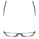 Top View of Eyebobs Schmoozer 609 11 Designer Reading Glasses Grey Tortoise & Gun Metal 51mm