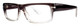 Profile View of Calabria Soho by Vivid 109 Designer Blue Light Blocking Glasses in Grey Gradient