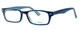 Profile View of Enhance Optical Designer Blue Light Blocking Glasses 3928 Deep-Blue Ladies 45mm