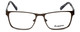 Front View of Esquire Designer Blue Light Blocking Glasses EQ1502 in Satin-Pewter 54mm Square