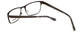 Close Up View of Esquire Designer Blue Light Blocking Glasses EQ1502 in Satin-Pewter 54mm Square