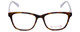Front View of Vivid Designer Blue Light Blocking Glasses Vivid-878 in Tortoise-Purple 51mm