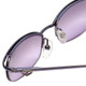 Close Up View of Charriol Designer Blue Light Blocking Glasses PC7075B-C4T in Purple 51mm Oval