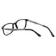 Close Up View of Enhance Kid Designer Blue Light Block Glasses EN4118 48mm Gloss/Matte Black/Grey