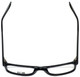 Top View of Gotham Style Designer Progressive Lens Blue Light Glasses G229 in Black 60mm
