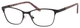 Profile View of Ernest Hemingway H4822 Womens Progressive Lens Blue Light Glasses in Black 52 mm