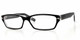 Profile View of Calabria Soho by Vivid 1000 Designer Progressive Blue Light Glasses in Black