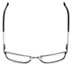 Top View of Esquire Designer Progressive Lens Blue Light Glasses EQ1517 Navy 58mm Rectangle