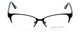 Front View of Corinne McCormack Designer Progressive Blue Light Glasses Gramercy in Black 52mm