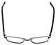 Top View of Reebok Designer Progressive Blue Light Glasses R1002-BLK in Matte-Black 51mm