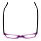 Top View of Ernest Hemingway Progressive Blue Light Glasses H4617 Small Purple-Black 48mm