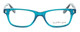 Front View of Ernest Hemingway Designer Blue Light Glasses H4617 (Small) in Teal-Black 48mm