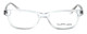 Profile View of Ernest Hemingway Designer Blue Light Glasses H4617 (Small Size) in Crystal 48mm