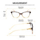 Calabria MDR8004 Ladies Cateye Tortoise Fade Crystal 49mm Eyeglasses/Custom Lens