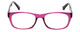 Ann Taylor ATR040 Women 52mm Designer Reading Glasses in Purple Hot Pink Fuchsia