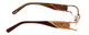 Calabria Designer Eyeglasses 823 Brown :: Custom Left & Right Lens