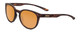 Profile View of Smith Eastbank Sunglass Matte Tortoise Havana Brown Gold/CP Polarized Brown 52mm