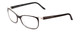Profile View of Porsche Designs P8247-A Designer Progressive Lens Blue Light Blocking Eyeglasses in Black Layer Crystal Unisex Oval Full Rim Acetate 55 mm
