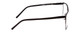 Side View of Porsche Design P8275-A Unisex Designer Reading Glasses in Satin Black/Matte 55mm