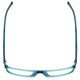 Top View of Porsche P8278B Unisex Designer Reading Glasses Crystal Azure Turquoise Blue 56mm