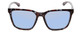 Smith Shoutout Retro Sunglasses Tortoise & ChromaPop Glass Polarized Blue Mirror