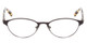 Front View of Jones New York J137 Unisex Designer Reading Glasses Black & Tokyo Tortoise 49 mm