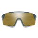 Smith Attack MAG MTB Wrap Sunglasses in Matte Spruce Green/CP Bronze/Amber 172mm