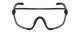 Smith Bobcat Oversize Semi-Rimless Sunglasses in Black/PC Clear/Gray&Clear 150mm
