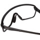 Smith Bobcat Oversize Semi-Rimless Sunglasses in Black/PC Clear/Gray&Clear 150mm